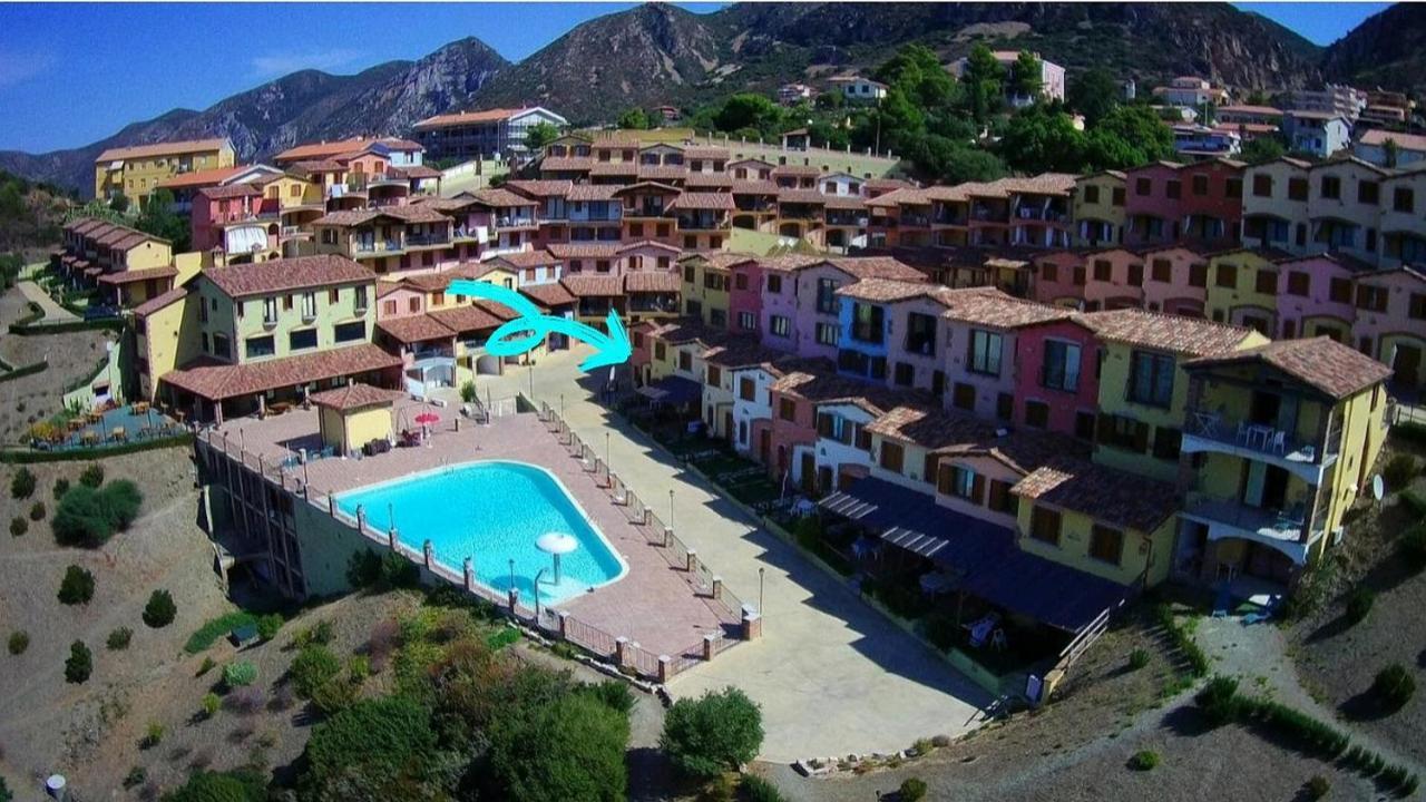 Villa L'Estasi Tanca Piras A Bordo Piscina Con Vista Mare Nebida Exterior foto