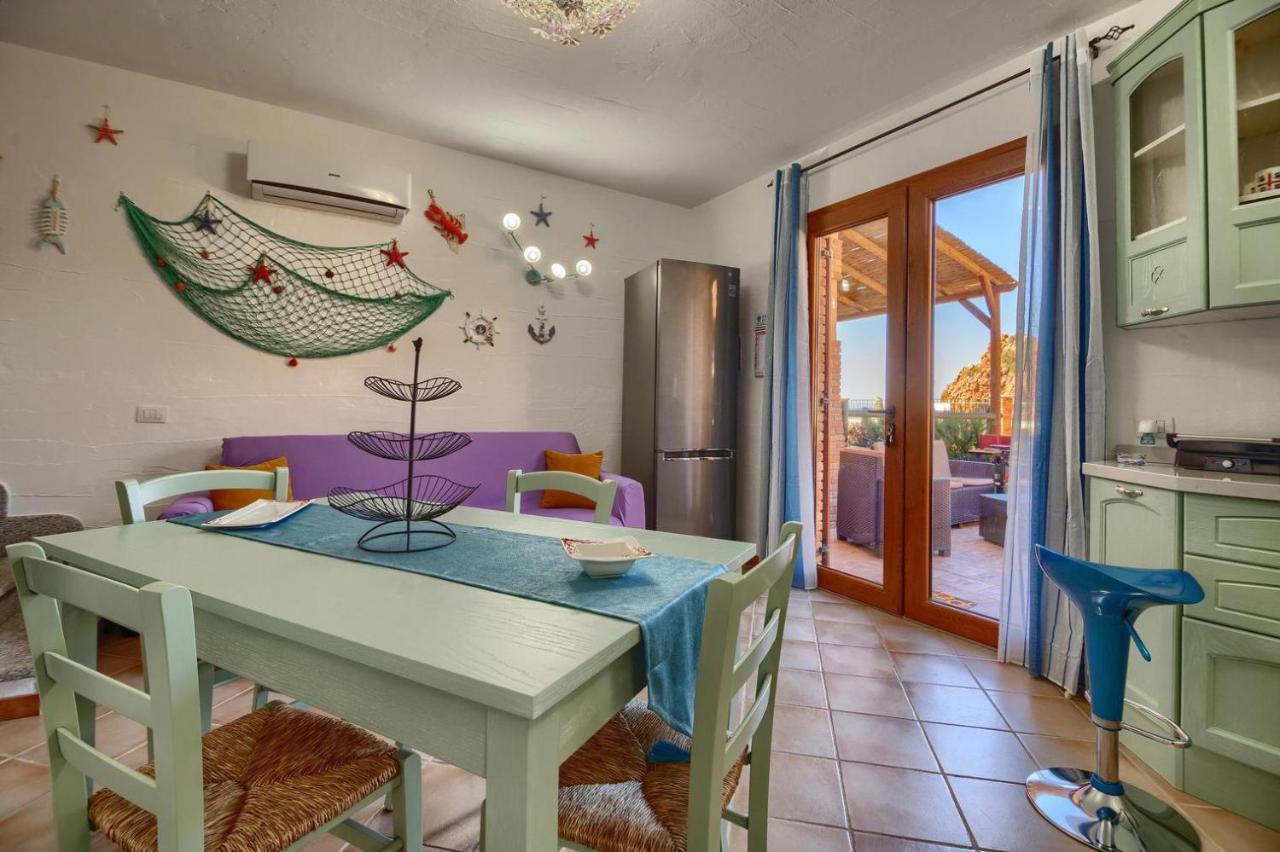 Villa L'Estasi Tanca Piras A Bordo Piscina Con Vista Mare Nebida Exterior foto