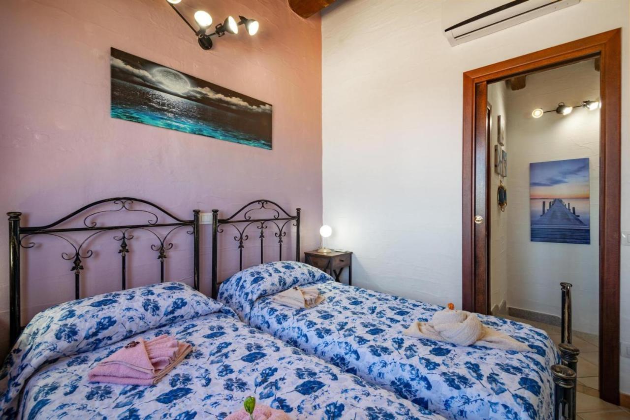Villa L'Estasi Tanca Piras A Bordo Piscina Con Vista Mare Nebida Exterior foto