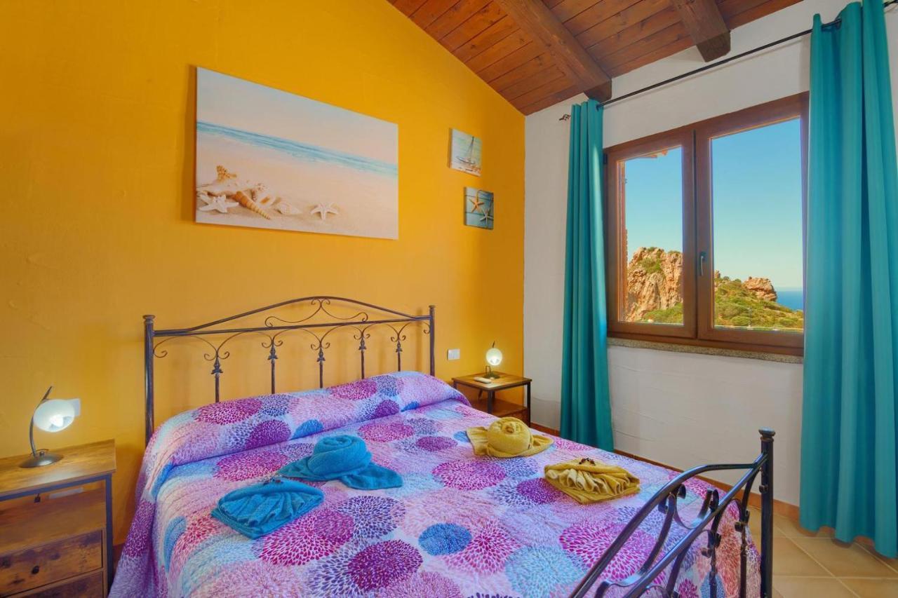 Villa L'Estasi Tanca Piras A Bordo Piscina Con Vista Mare Nebida Exterior foto