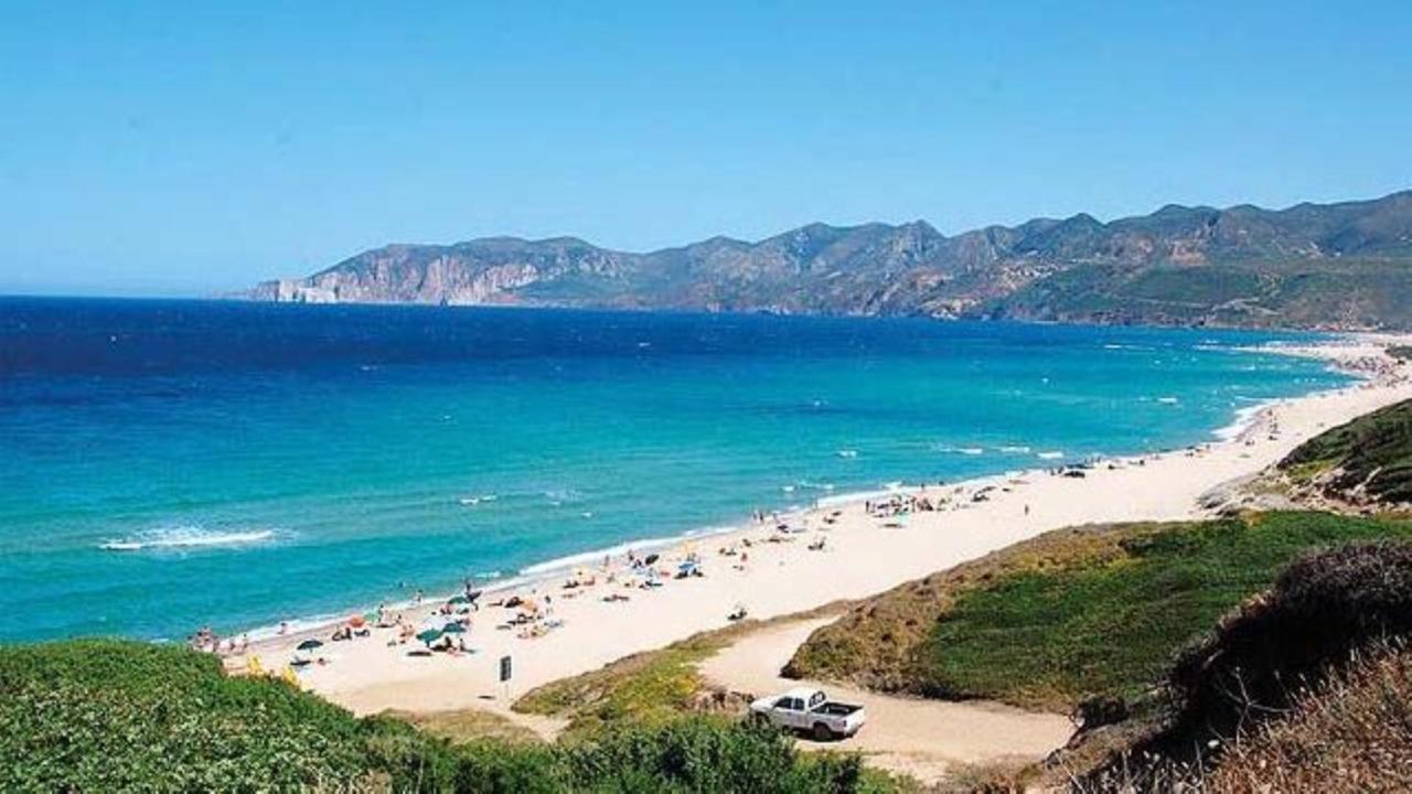 Villa L'Estasi Tanca Piras A Bordo Piscina Con Vista Mare Nebida Exterior foto